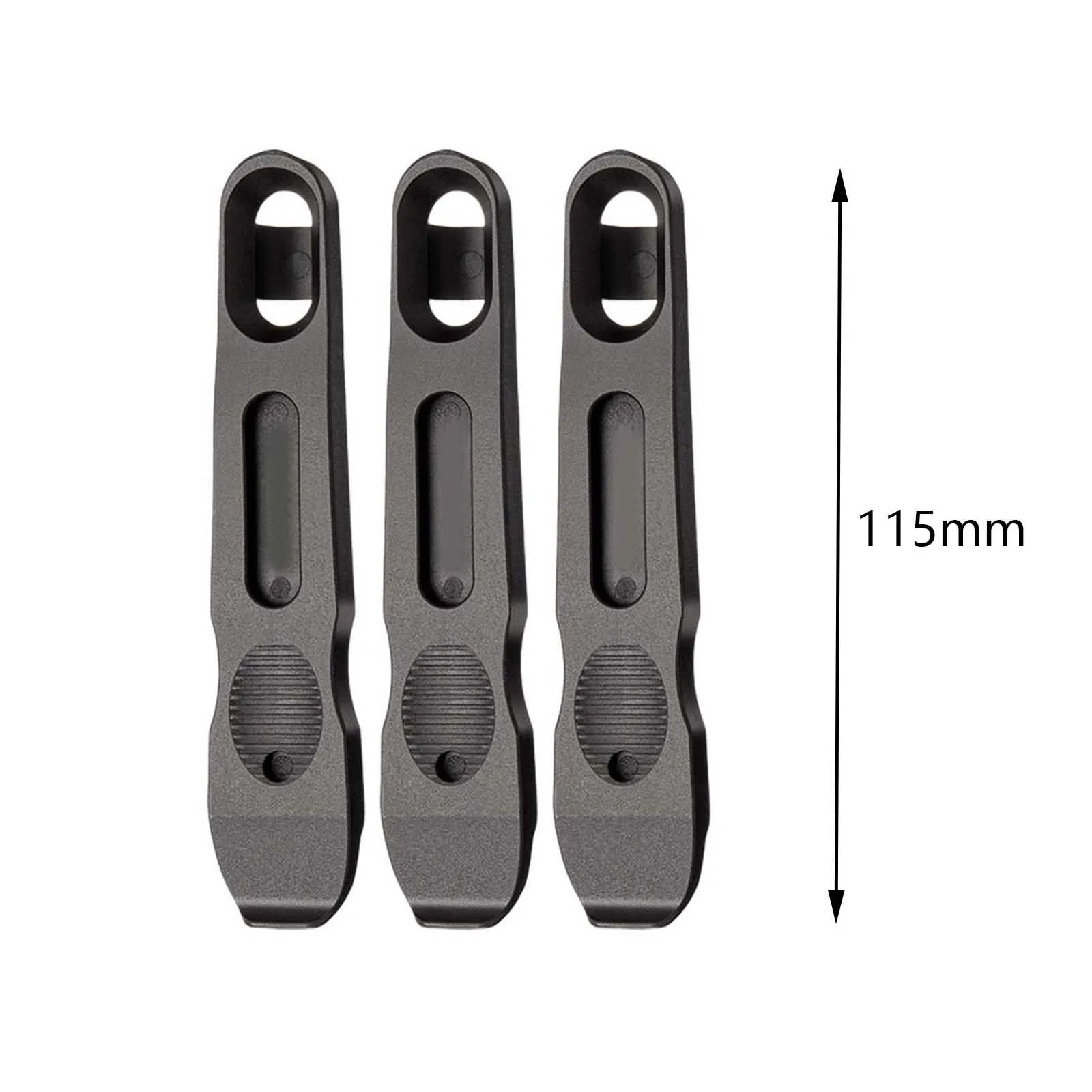 3pcs Count Tire Levers Kit For Bike Tire Replacement On Road Bikes Mountain Bikes And Bikes Portable And Rim-Safe Design view 5