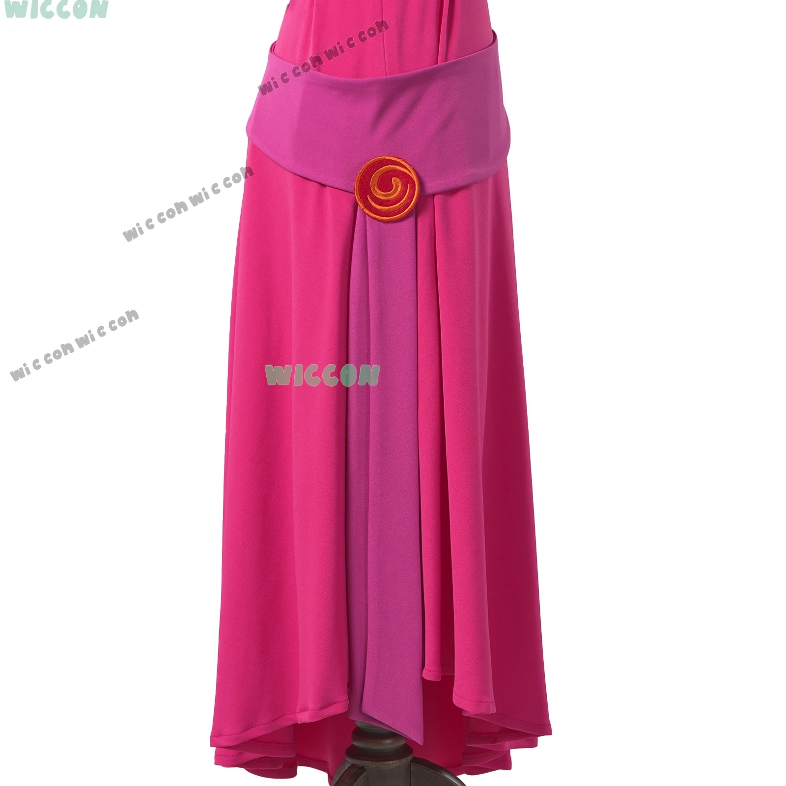 فستان وردي كارتوني ملابس هرقل كوس ميجارا هاديس أزياء تنكرية للجنسين رداء أسود للهالوين بدلات لعب الأدوار