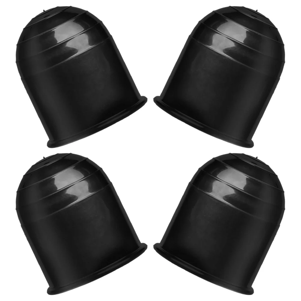 

4 Pcs Trailer Protective Cap Dump Accessories Ball Cover Replacement Hitch Covers for Trucks Supplies Rv