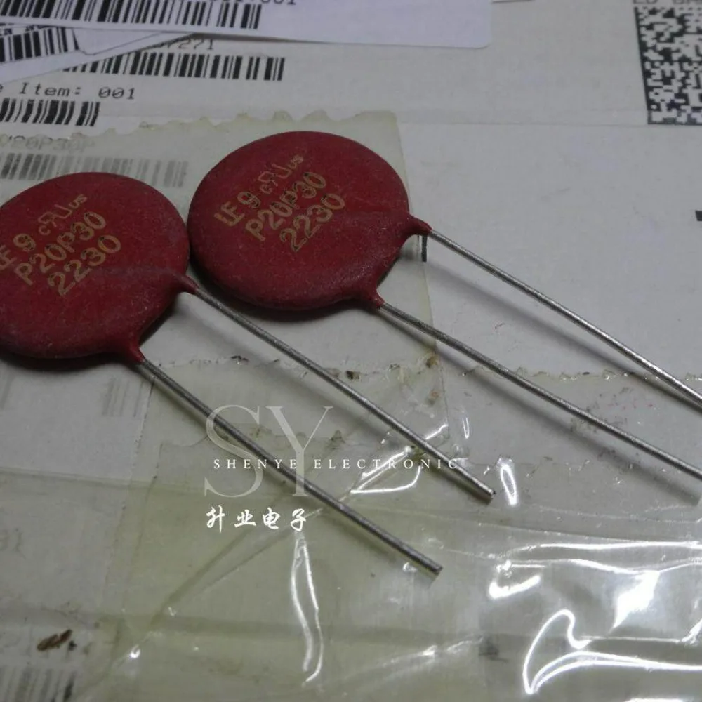 

5pcs/lot V20P30P Brand New Varistor 30V (20mm Diameter)