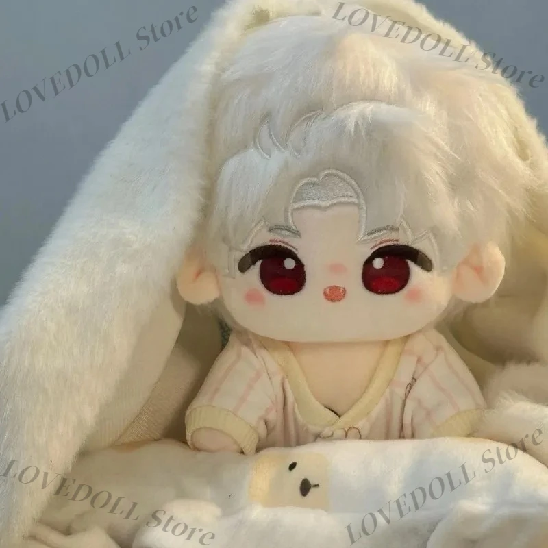 

20cm Anime Game Love and Deepspace Sylus Cotton Doll Pandent Cute Character Plush Toy Figure Cartoon Game Merch Birthday Gift