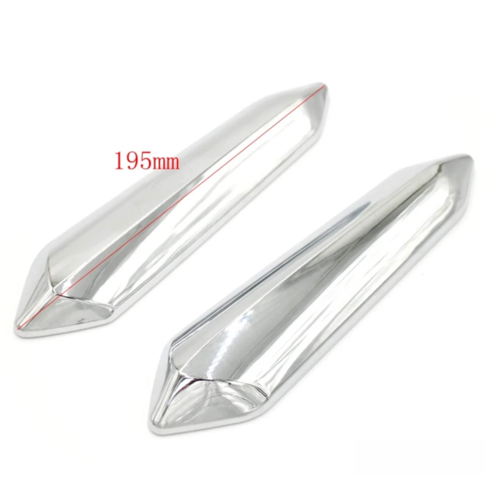 لهوندا الذهب الجناح GL1800 2018-2021 2022 دراجة نارية الزجاج الأمامي تبختر غطاء لهجة تقليم الكروم هدية اكسسوارات الديكور