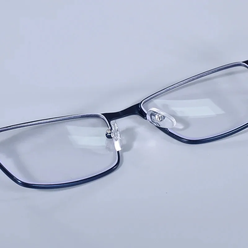 +0,75 1,25 1,5 1,75 2,0 2,25 2,75 Anti-Blaulicht Herrenbrille Quadratischer Metallrahmen Große Lesebrille Presbyopie-Brille Gafas Lectura – Detail 26