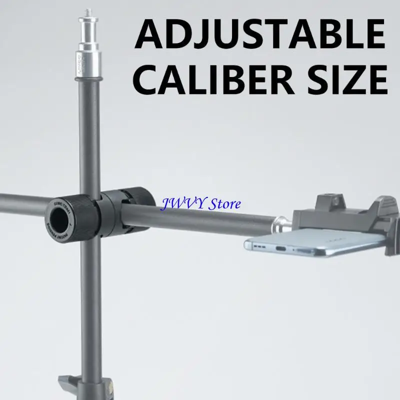 573A Portable Tripod Arm Linkage Clamp Tube Mount Connector Long Arm Light Stand Adapter for Professional Photographers