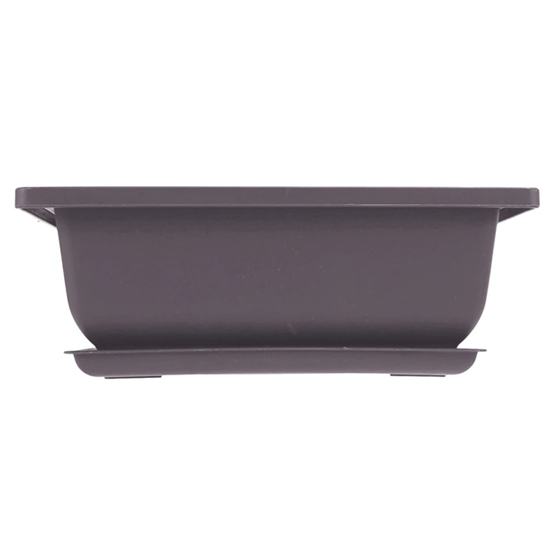 Imagem -05 - Plastic Bonsai Training Pots com Bandeja Plants Growing Pot para Jardim Quintal Sala de Estar Varanda Hot 40 Packs 16.5x 12cm