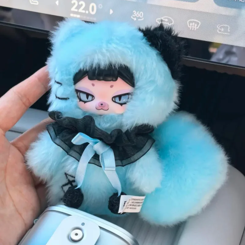 New Piku The Week Series Blind Box Cute Vinyl Face Plush Keychain