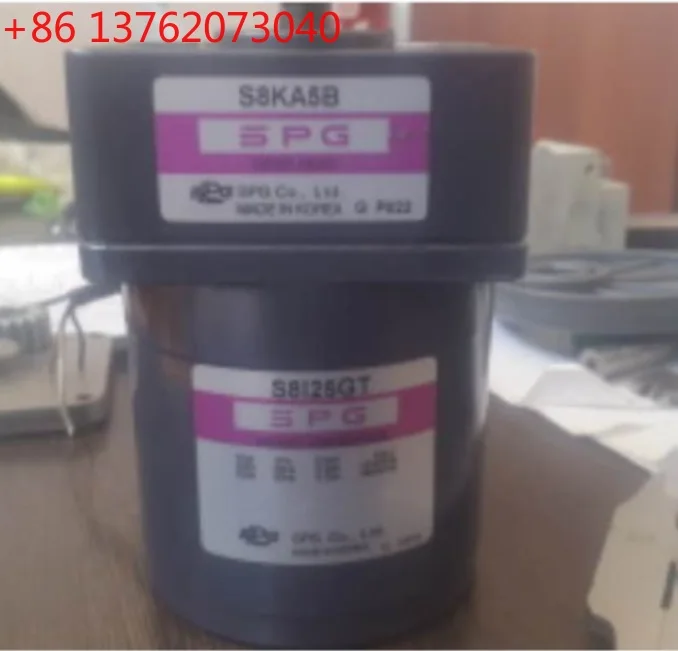 SPG South Korea  genuine reducer induction motor gear head S8KA5B and S8125GT S8I25GXCE
