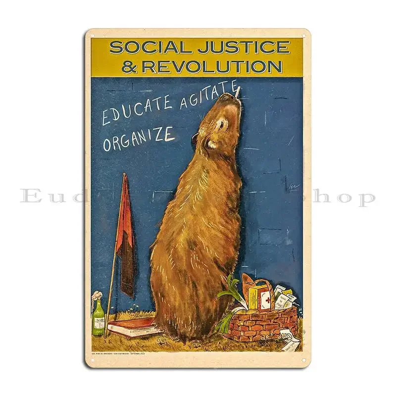 Революционная-капибара-металлическая-вывеска-украшение-клуба-создание-настенной-пещеры-создать-жестяную-вывеску-плакат
