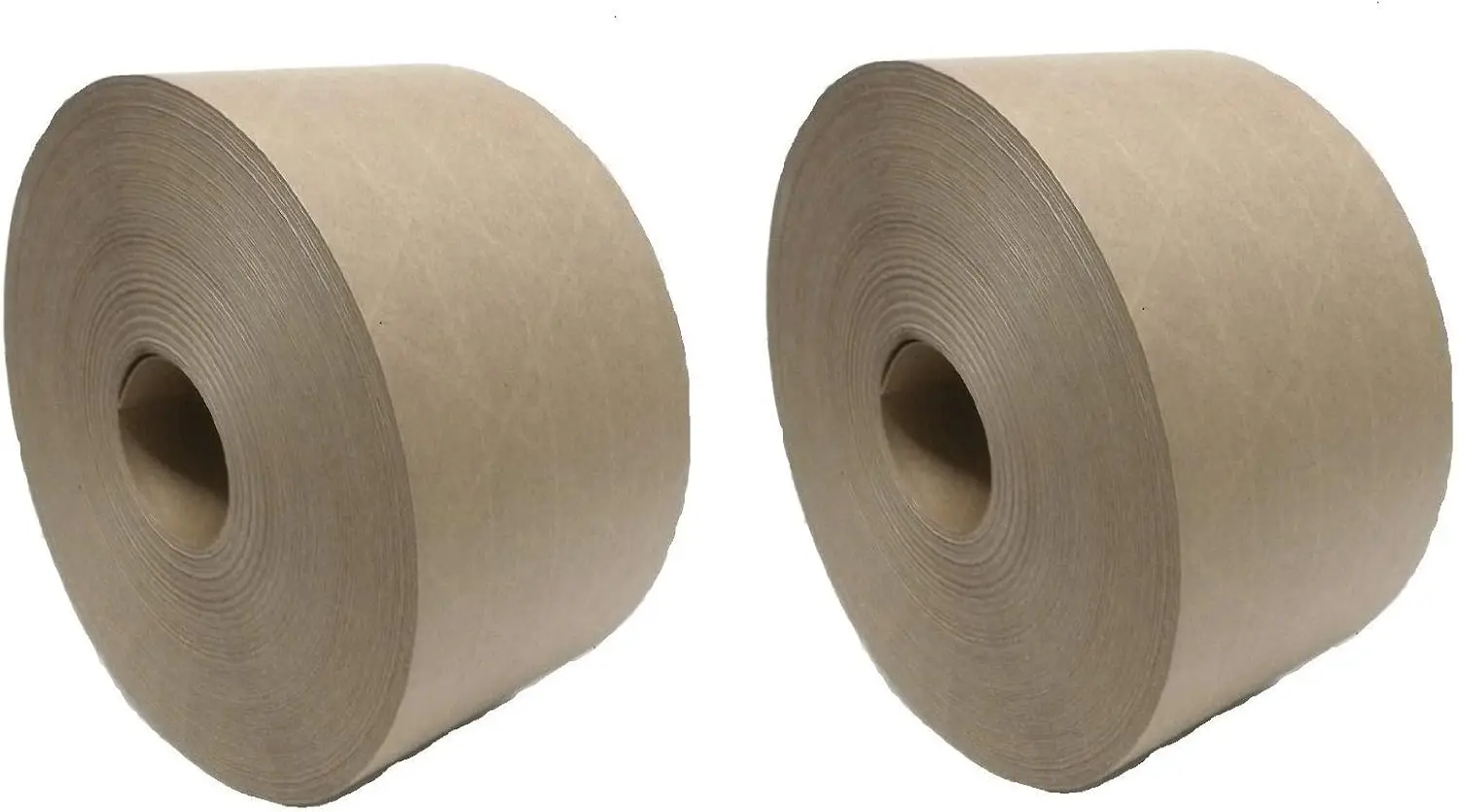 

(Упаковка из 2 рулонов) Усиленная клейкая крафт-бумага 2,75 дюйма x 375 футов, для запечатывания и упаковки