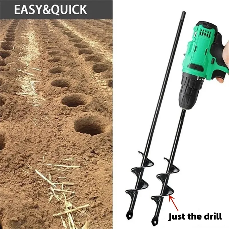 Imagem -06 - Spiral Alloy Ground Broca Haste Curta Adequado para Plantação de Jardim Flores e Plantas Cavando Buraco Solo Solto