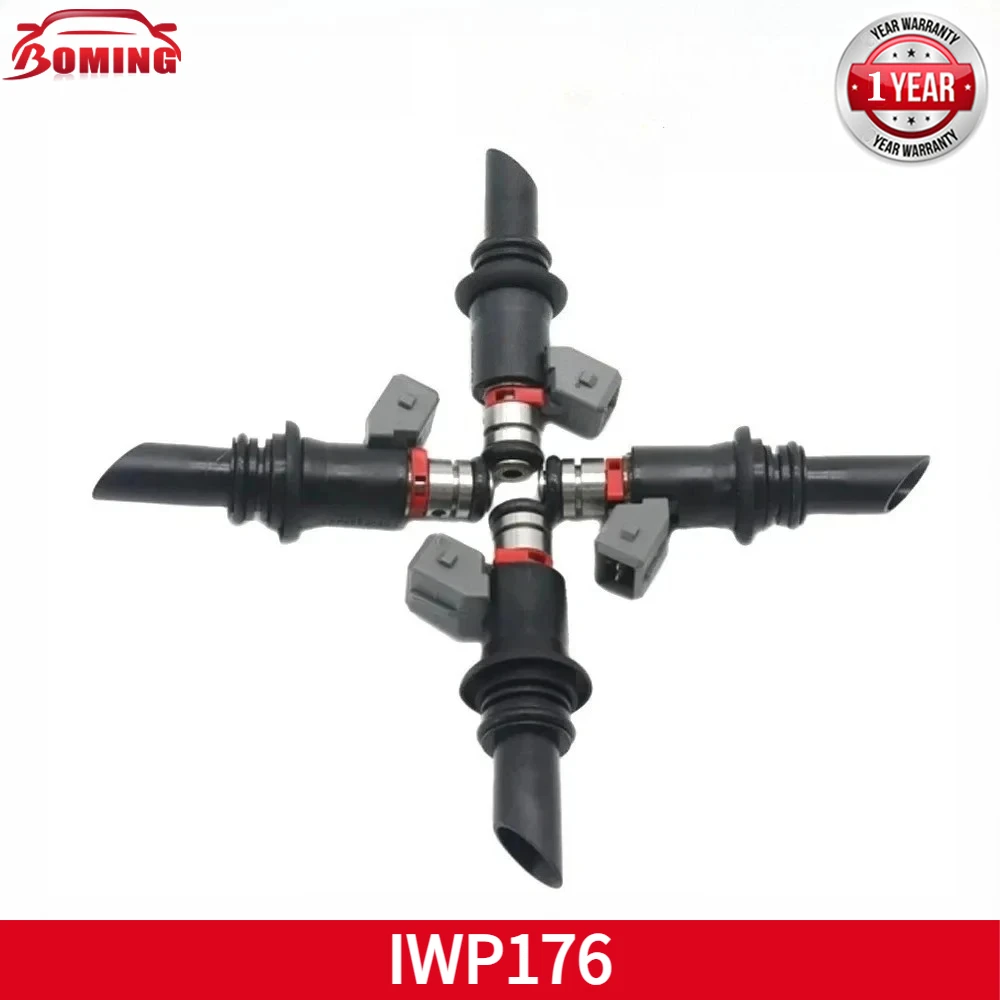 Bico Injetor de Combustível para Carro 4 peças para Volkswagen Gol G3 G4 G5, Voyage, Fox 1.0 1.6 8V 501.034.02 030906031AF 50103402 IWP176