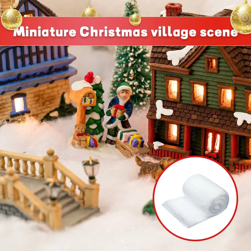 1Pc Christmas Artificial Snow  - Christmas Tree Artificial ulasan dan harga