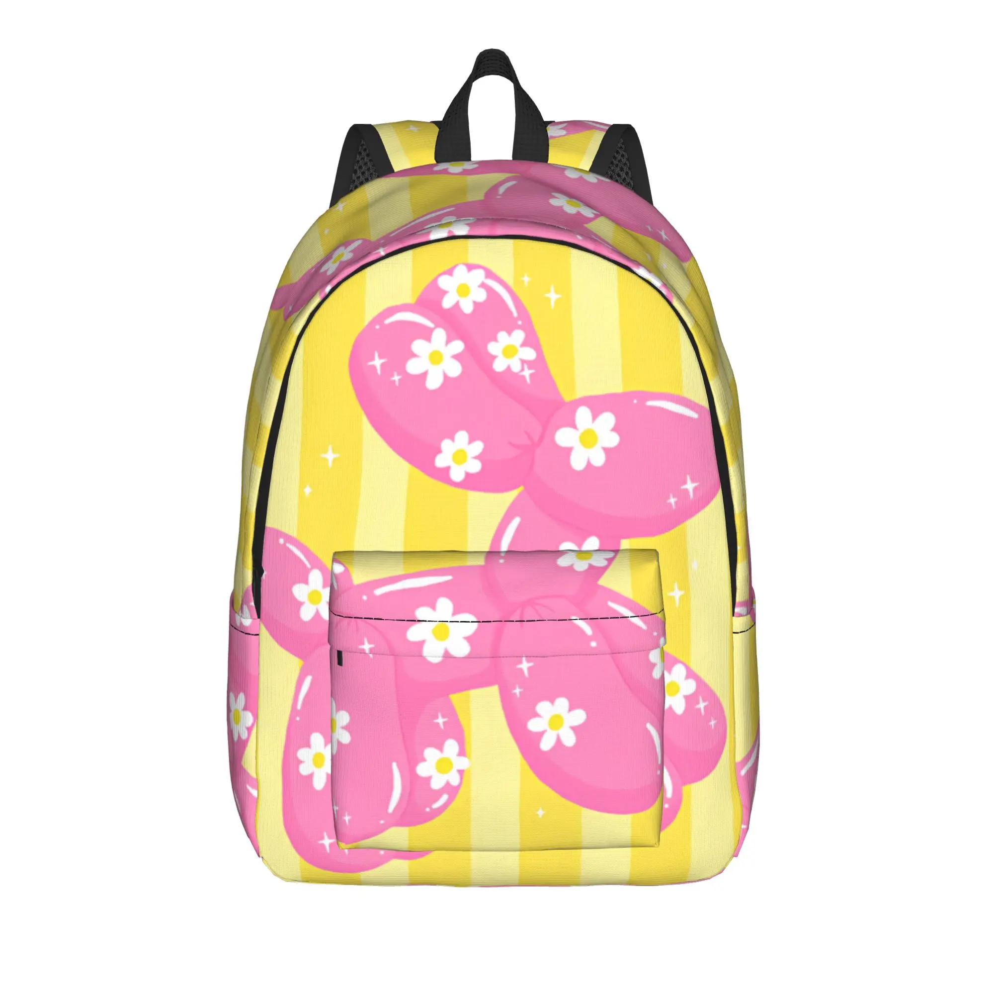 Balloon Dog Cattoon Backpack  Student Polyester Cycling Backpacks Durable Streetwear High School Bags Rucksack