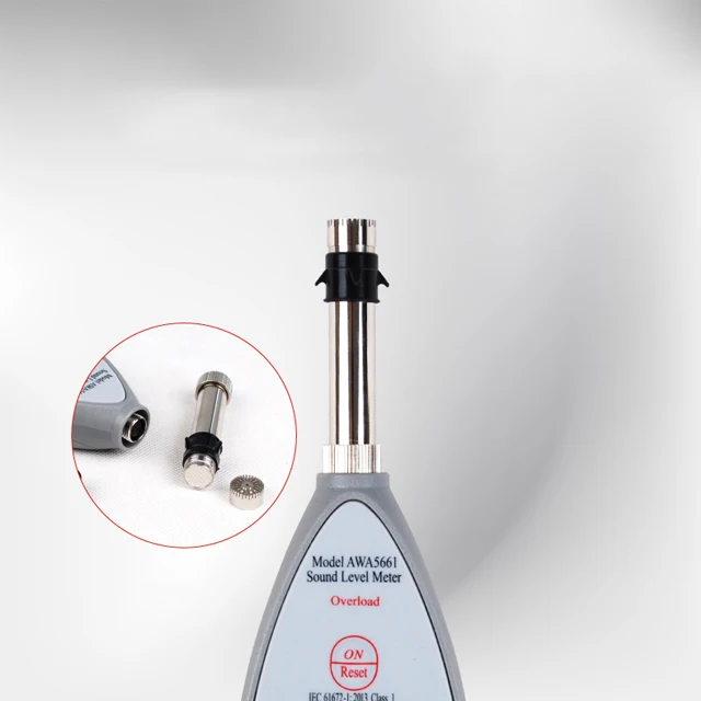 Decibel Meter, Digital Sound Level Meter AWA5661-1 Sound    Tester Range From 25-140dB, Digital Decibel Meter with Max Hold