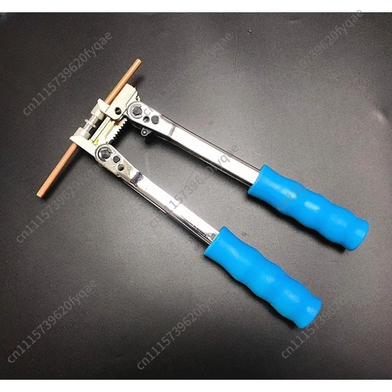 Manual Crimping Plier for Refrigeration Repair, Pipe Crimp Tool for Refrigerator Tube