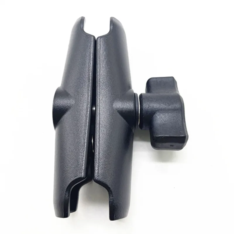 55 × 55 مم 1 بوصة قاعدة مربعة إلى 55 × 55 مم 1 بوصة قاعدة مربعة مع ذراع مقبس مزدوج 9 سم لتركيب الكمبيوتر اللوحي لتركيب رام