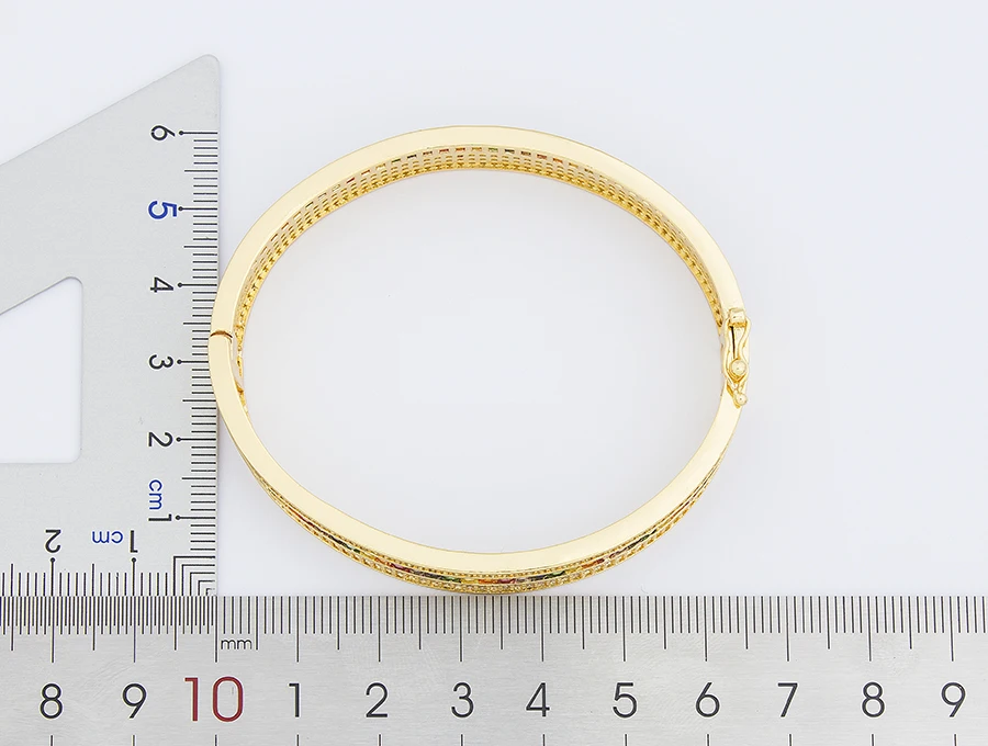 Nidin Exquisites modisches Armband und Ring, 2-teilig, klassisches Bankett, Hochzeit, Party, Schmucksets, Geburtstagsgeschenk, Accessoires-Design – Detail 5