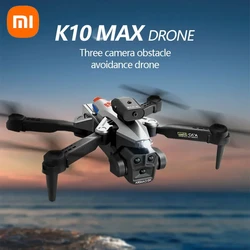 Xiaomi K10 Max Drone Professional Aerial Photography 8K HD Triple Camera Wide Angle Obstacle Avoidance RC Quadcopter Toys Gifts