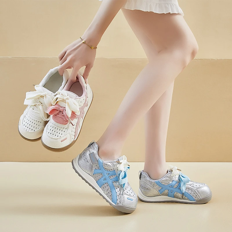 

2025 НОВЫЕ сетчатые кроссовки для женщин, высококачественные модные прочные повседневные кроссовки, женские спортивные прогулочные дышащие теннисные кроссовки