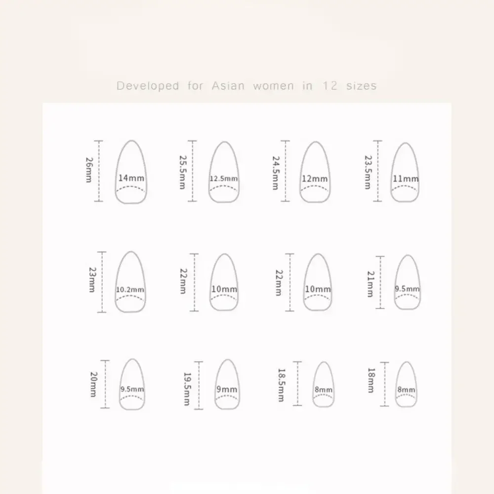 Manicura uñas postizas largas de almendra francés púrpura prensa en uñas puntas de uñas de flores desmontables mujeres