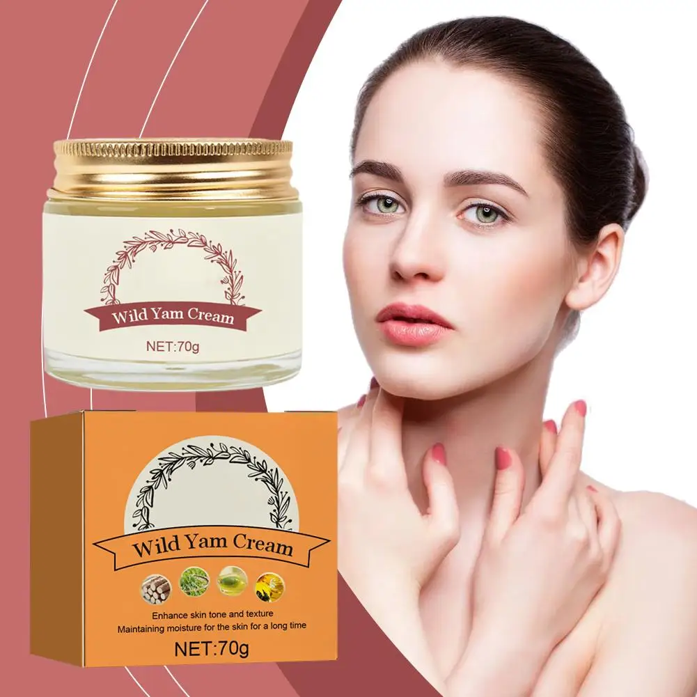 Wild Yam Cream Moisturizing Face Lift Skin Firming Formula Cream Mild Cream Moisturizing Yam Anti-aging Tightening Lifting A3O4