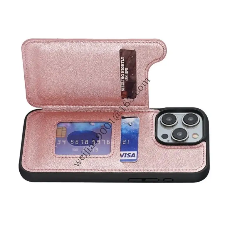 

Closures Wallet Phone Case Featuring Card Slot Card Slot Cover Protective Case for Phone 16 .H05A