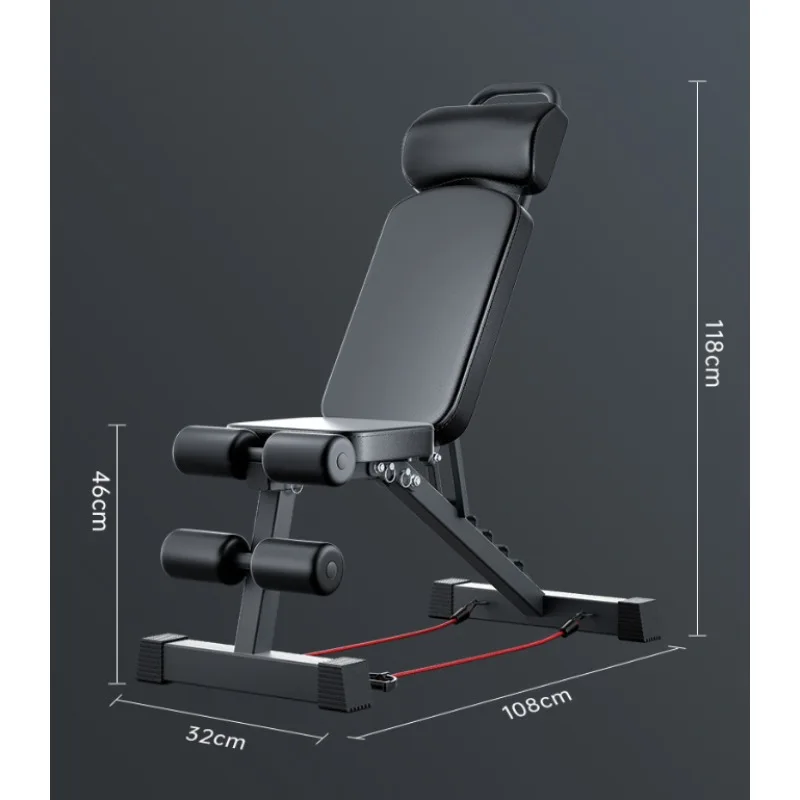 Dumbbell Bench Press Men's Sit-Up Assistor Home Fitness Chair Multi-Functional Exercise Equipment Professional Chair