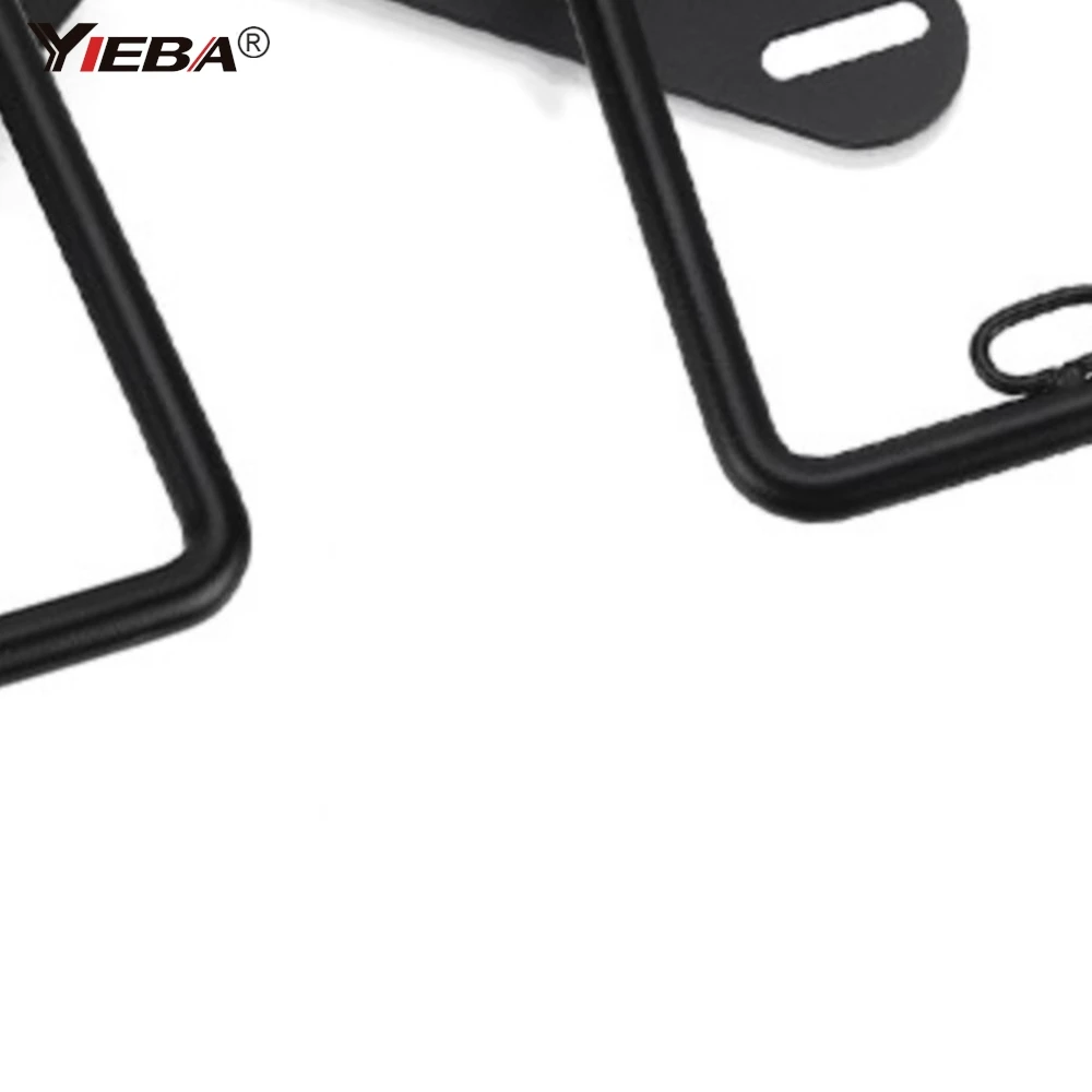 XL883L XL1200NS Rebel 1100 Side Luggage Rack Bracket Pannier Saddlebag Support Saddle Bags For Kawasaki W400 W650 W800 VN250