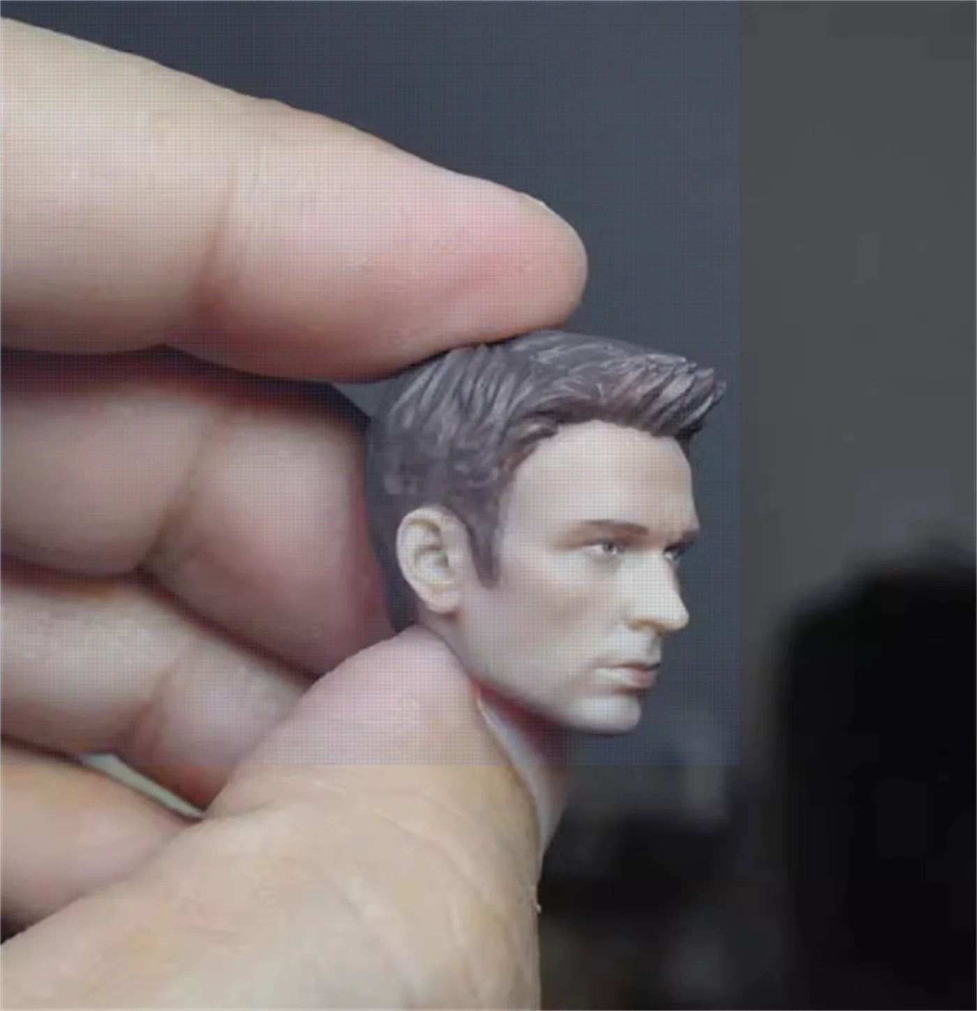 

Масштаб 1/12, модель скульптуры головы с резьбой Криса Эванса для 6-дюймовой экшн-фигурки, короткая шея, 6-дюймовая экшн-фигурка, аниме-тело