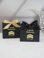 Eid Mubarak happy Gift Box Eid candy box Cookie Box Eid Party Gift Packaging Bags Ramadan Favors Eid Mubarak ﻿