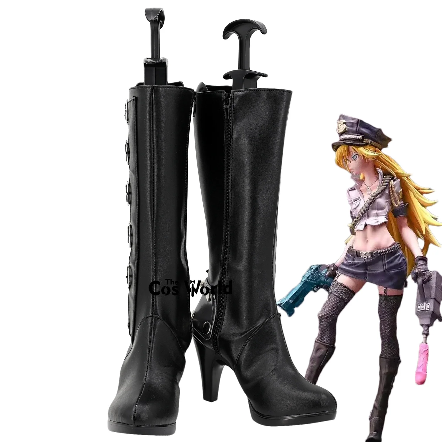 

Panty Stocking with Garterbelt Panty Anarchy Customize Anime Cosplay High Heels Shoes Boots