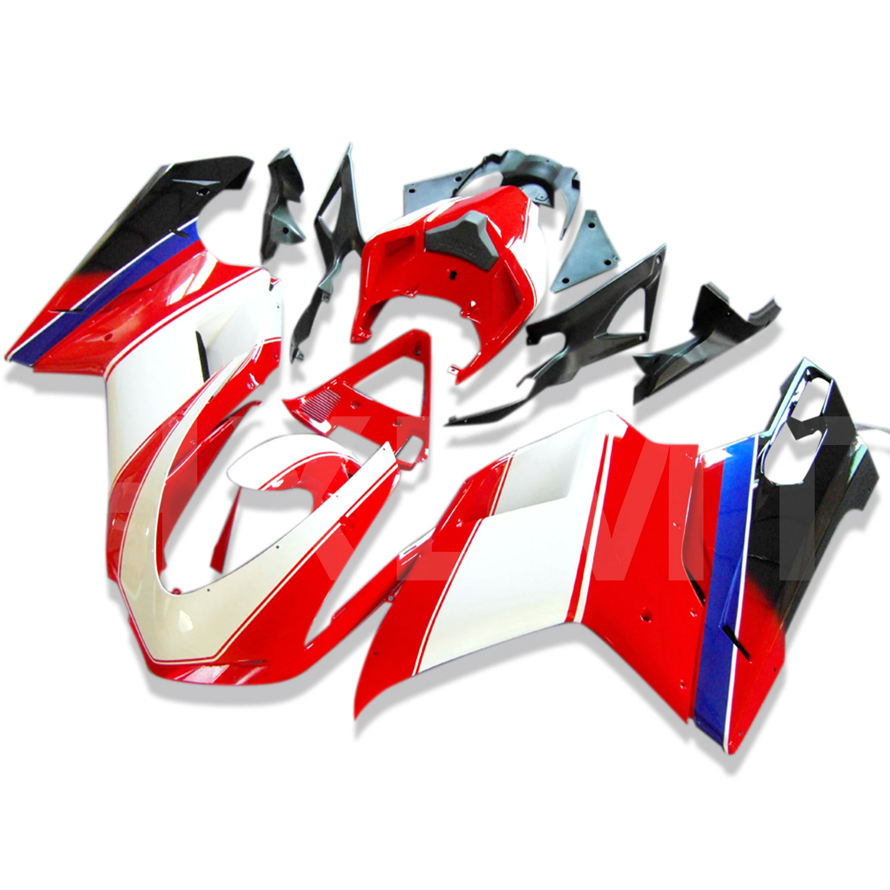 

For DUCATI 848 1098 1198 1098s 1198s Motorcycle Scooter Plastic Bodywork Fairings Aftermarket Fairing Set Bodywork Panel Kit Fit