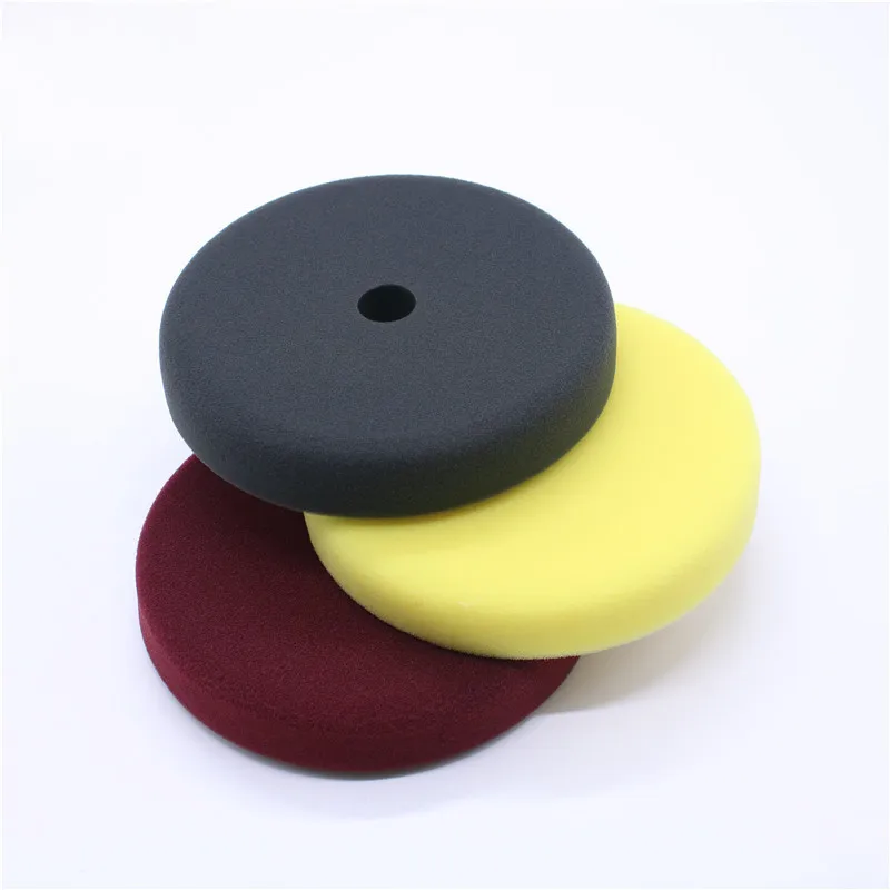 1pcs 6/7 Inch Buffing Polishing Pads Flat Foam Sponge Waxing Pad Kit Tool For Car Polisher Buffer Auto Care Buffing Pads