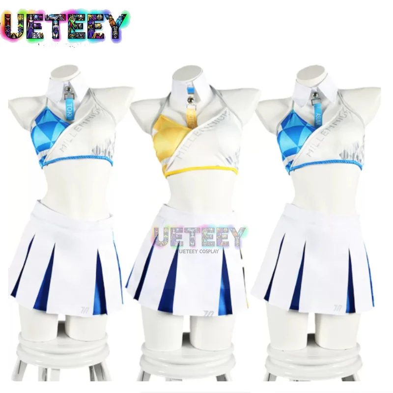 Disfraz de Cosplay UETEEY COS Blue Archive Tomoe Toki Asuna, Disfraz de Halloween