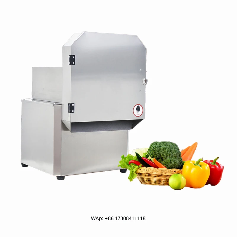 

High-efficiency automatic cabbage shredder potato shredder 180W commercial stainless steel coriander shredder for restaurants