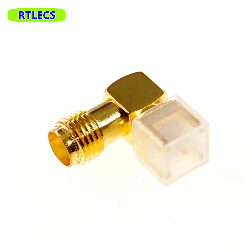 Imagem -05 - Soquete Sma Soquete Fêmea 50 Ohm Através do Buraco Ângulo Reto Solda Pcb Conector Coaxial de Montagem rf Recetáculo 1000 Peças