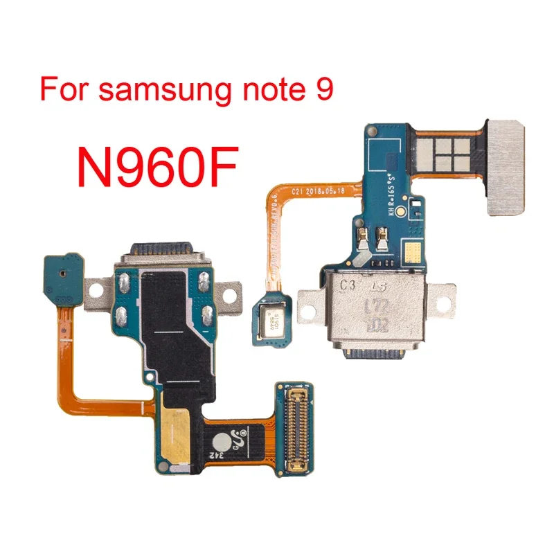 1PCs charging port flex for Samsung S5 g900f Note 2 3 8 9 N900 n9005 N7100 n950f n960f USB charger flex repair parts