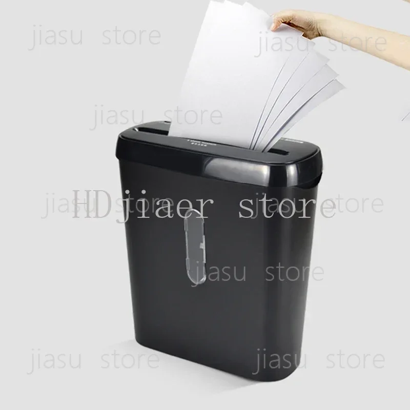 

S616B/S610 Portable Silent Electric Paper Shredder - Strip Paper Cutting Tool for Office & Home Use