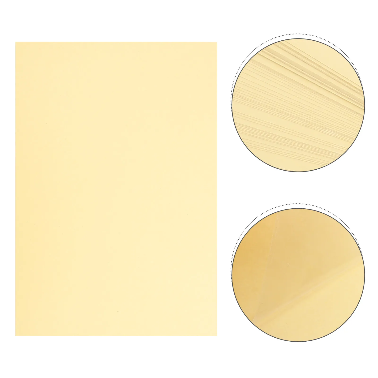 

100 шт. прозрачной водонепроницаемой матовой виниловой бумаги для печати с высокой адгезией для струйных принтеров, идеально подходит для этикеток и рукоделия