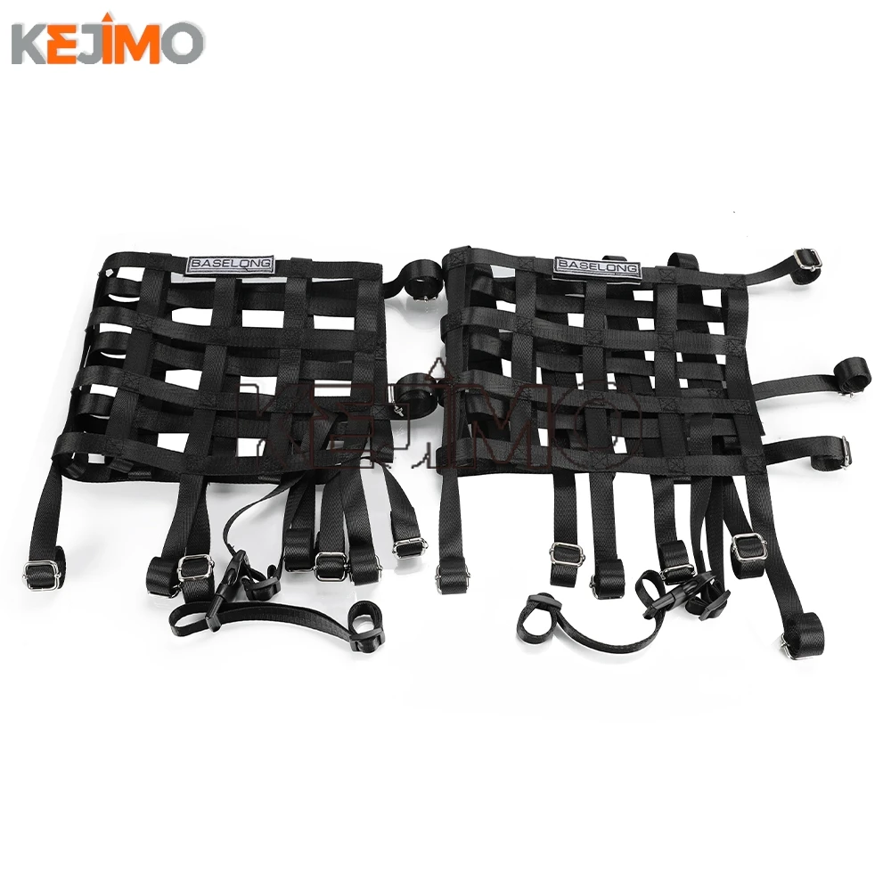 2PC Safety Equipment Motorcycle FOR Can Am X3 Maverick /Maverick MAX / MAX Turbo Safety Window Network UTV Accessories 2023 2024 view 2