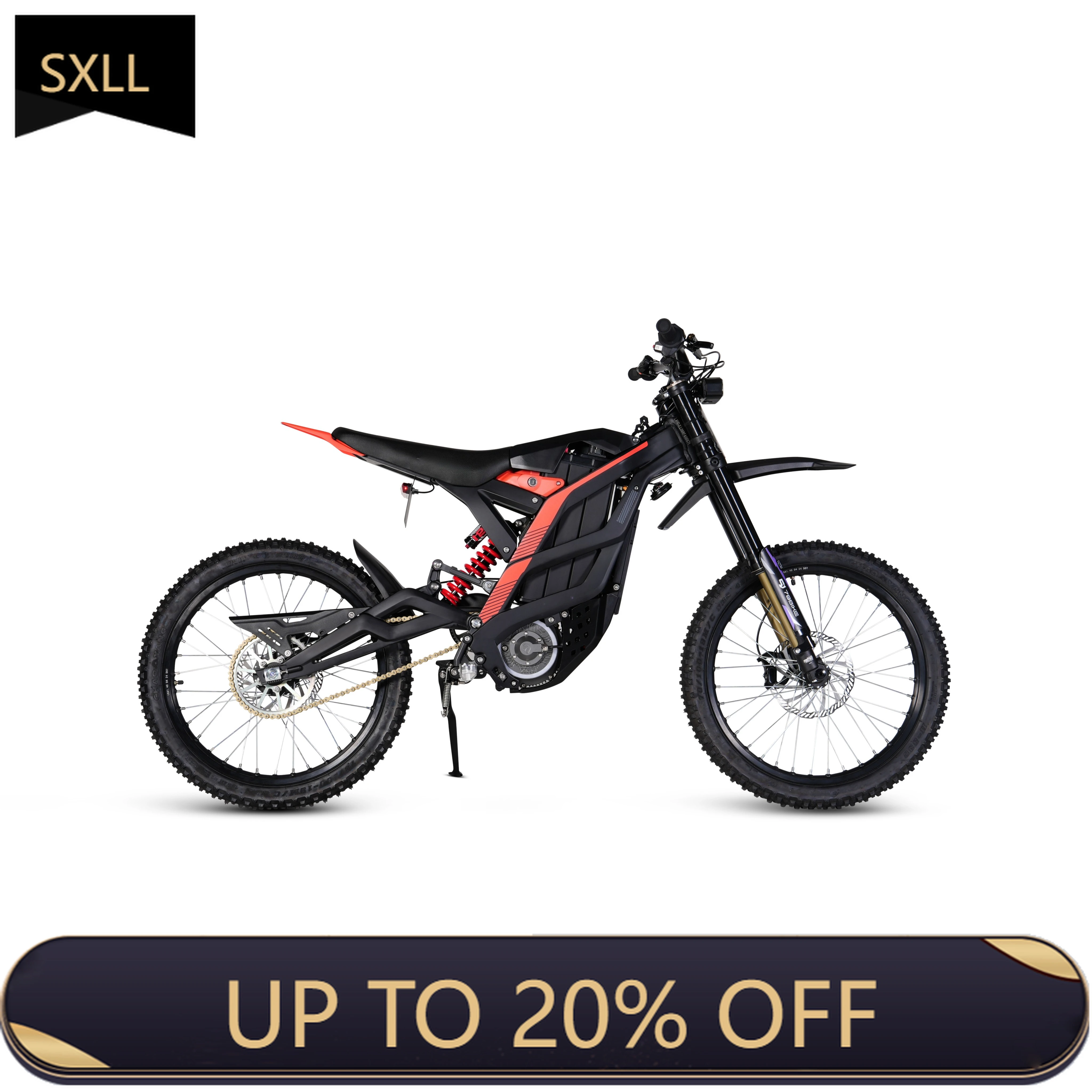 

SXLL 79Bike Falcon Pro All-Terrain Electric Off-Road Vehicle Full Absorber 72V 10000W Off-Road Electric Motorcycle Medium Drive