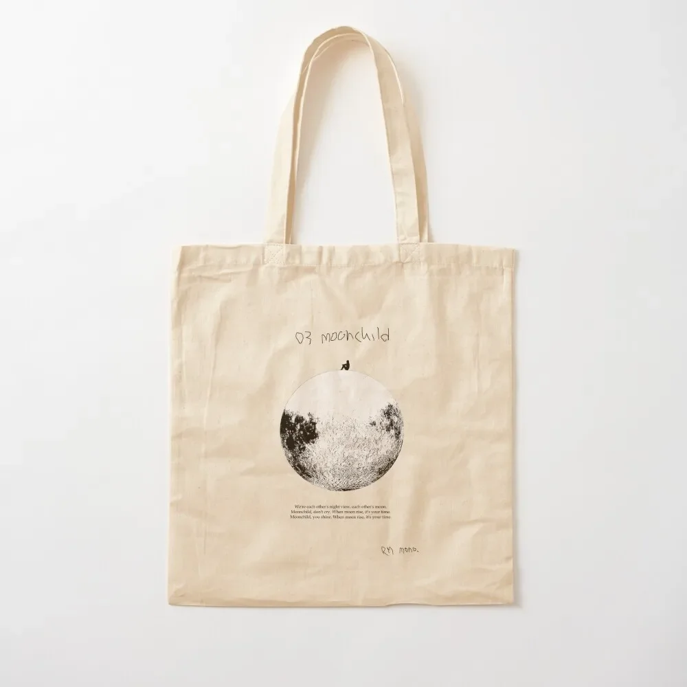 

RM Mono. - Moonchild light Tote Bag tote bag women hand bag Beach shopper women canvas