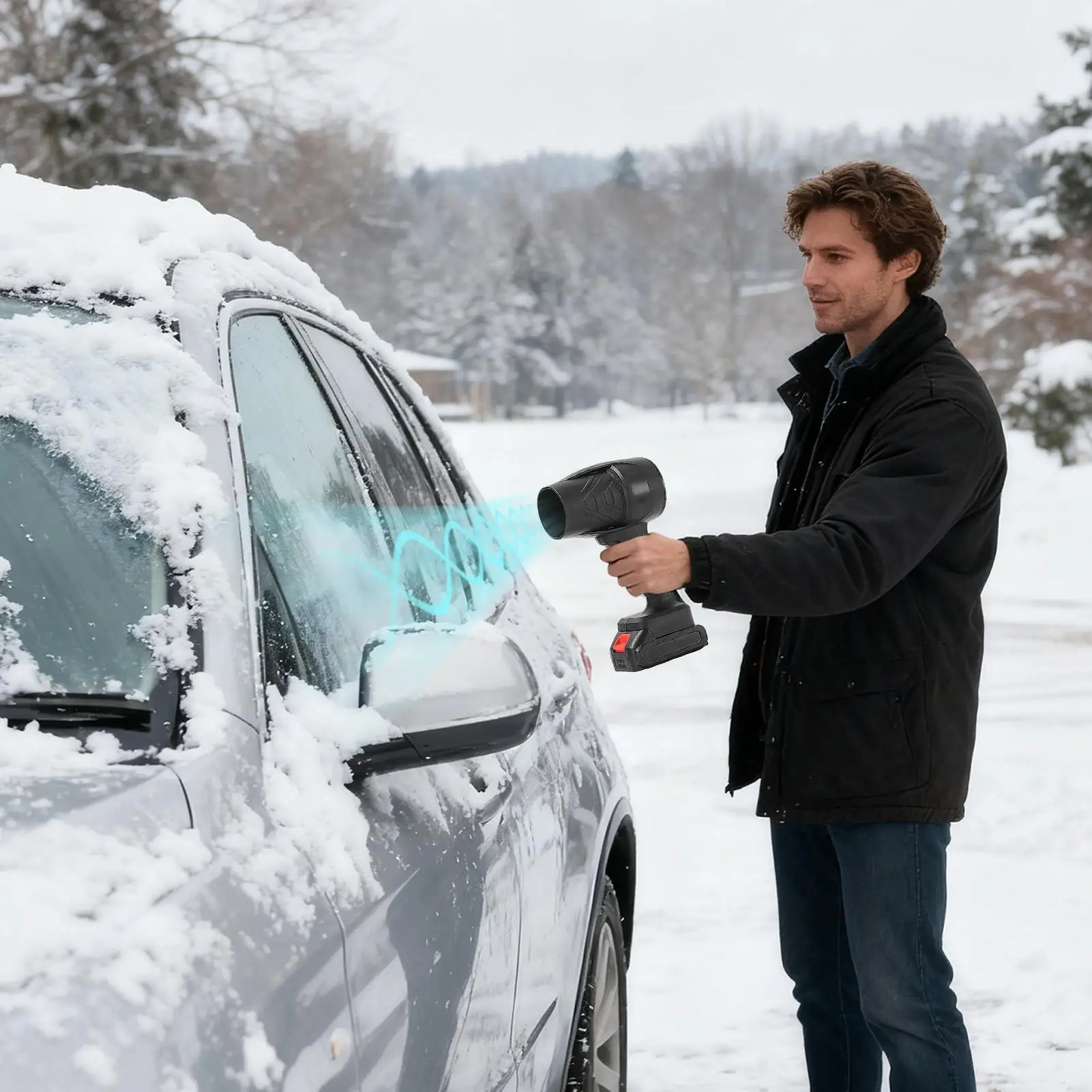 Dust Blower Cordless Powerful Rechargeable Cleaning Handheld Air Blower Electronics Cleaner for Computer Electronics Keyboard