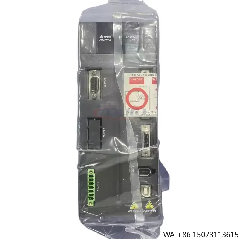 for Original Delta ASD-A2-2023-U ASDA-A2 Series Servo Drive 2.0 kW 2000W 220V AC High Precision Intelligent Motion Controller
