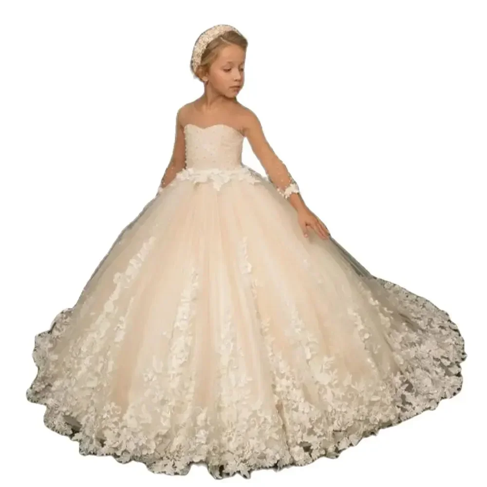 stylish-child-flower-girl-dresses-lace-floral-appliques-long-sleeve-for-wedding-birthday-ball-gown-first-holy-communion-dress