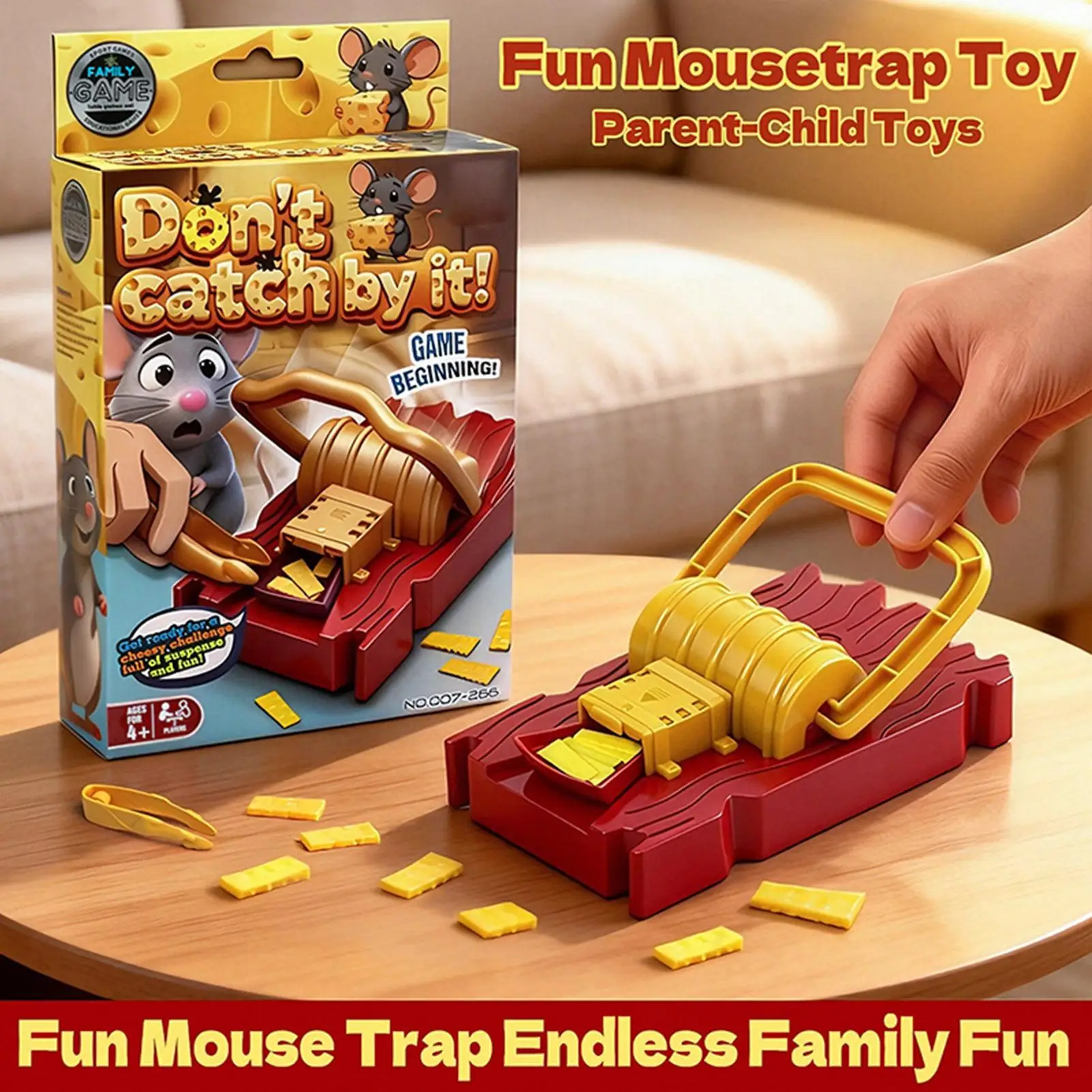 

Игра-ловушка Party Trick Trap: сложная игра на координацию рук и глаз, тематическая игрушка-ловушка для розыгрышей для подростков, взрослых, всей семьи, мальчиков, девочек, детей, для занятий в классе