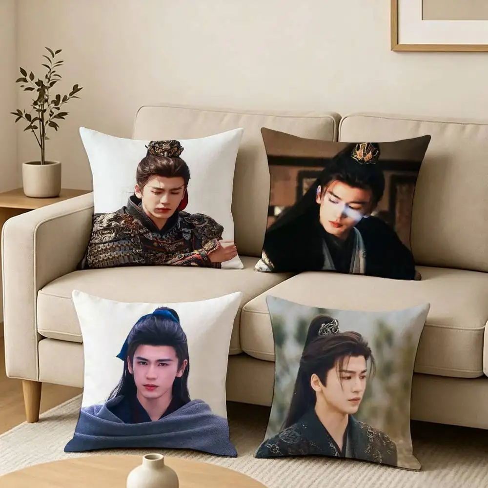 Pursuit of Jade Zhang Ling-he Pillow Case Square Double-Sided Sofa Cushion Cover Bedroom Bedside Pillow