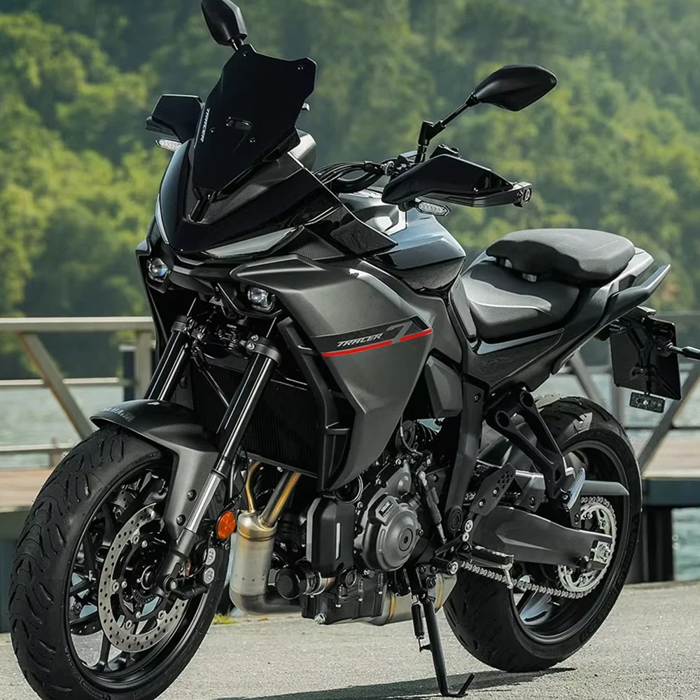 لياماها الراسم 7/GT Tracer7 GT 2025 خزان الوقود وسادة واقية عدم الانزلاق مقاوم للماء غطاء دراجة نارية قبضة الحرس المطاط دائم