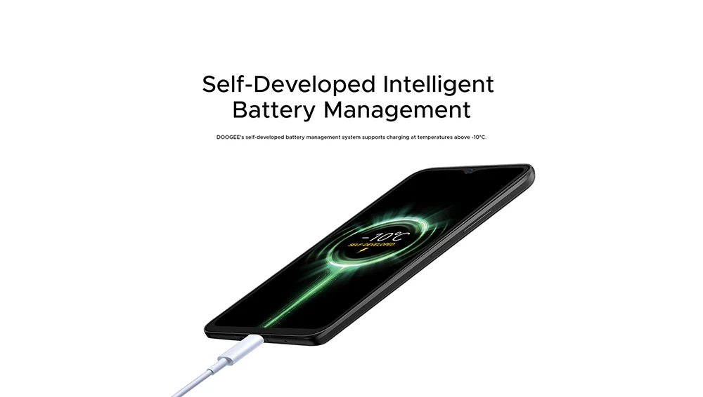 DOOGEE N55 Pro Smartphone, Android 14, 16GB (6+10 RAM) + 256GB ROM, 6.56" HD+ 90Hz Display, 13MP Camera,3.5mm Earphone Jack