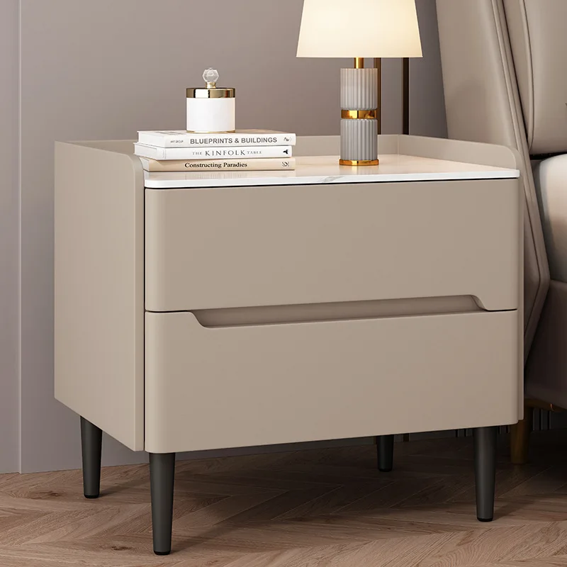 

Прикроватная тумбочка Slate из массива дерева, простая, современная, в стиле легкой роскоши, для дома, спальни, с местом для хранения, для небольшой квартиры